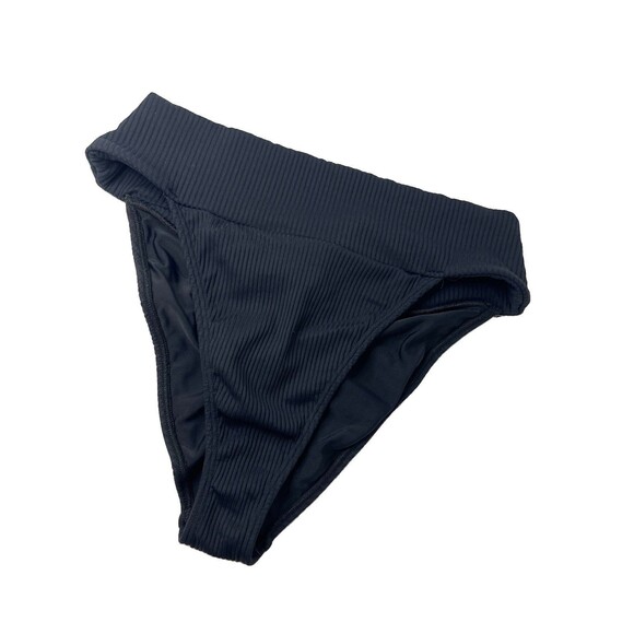 Montce Other - Montce Swim Women's Medium High Rise Ribbed Swim Bottom Black